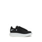Alexander McQueen Black Calf Leather Bos Taurus Chunky Sneakers