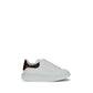 Alexander McQueen White Calf Leather Bos Taurus Chunky Sneakers