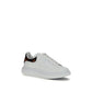 Alexander McQueen White Calf Leather Bos Taurus Chunky Sneakers