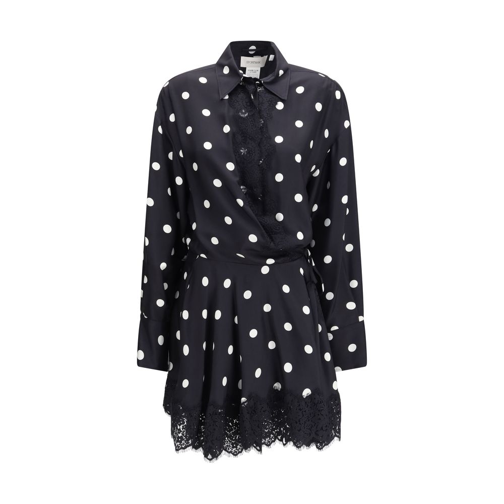 Max Mara Black Silk Casual Dress