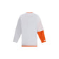 PDF Channel White Cotton Long Sleeve T-Shirt