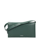 Jil Sander Green Leather Clutch Bag