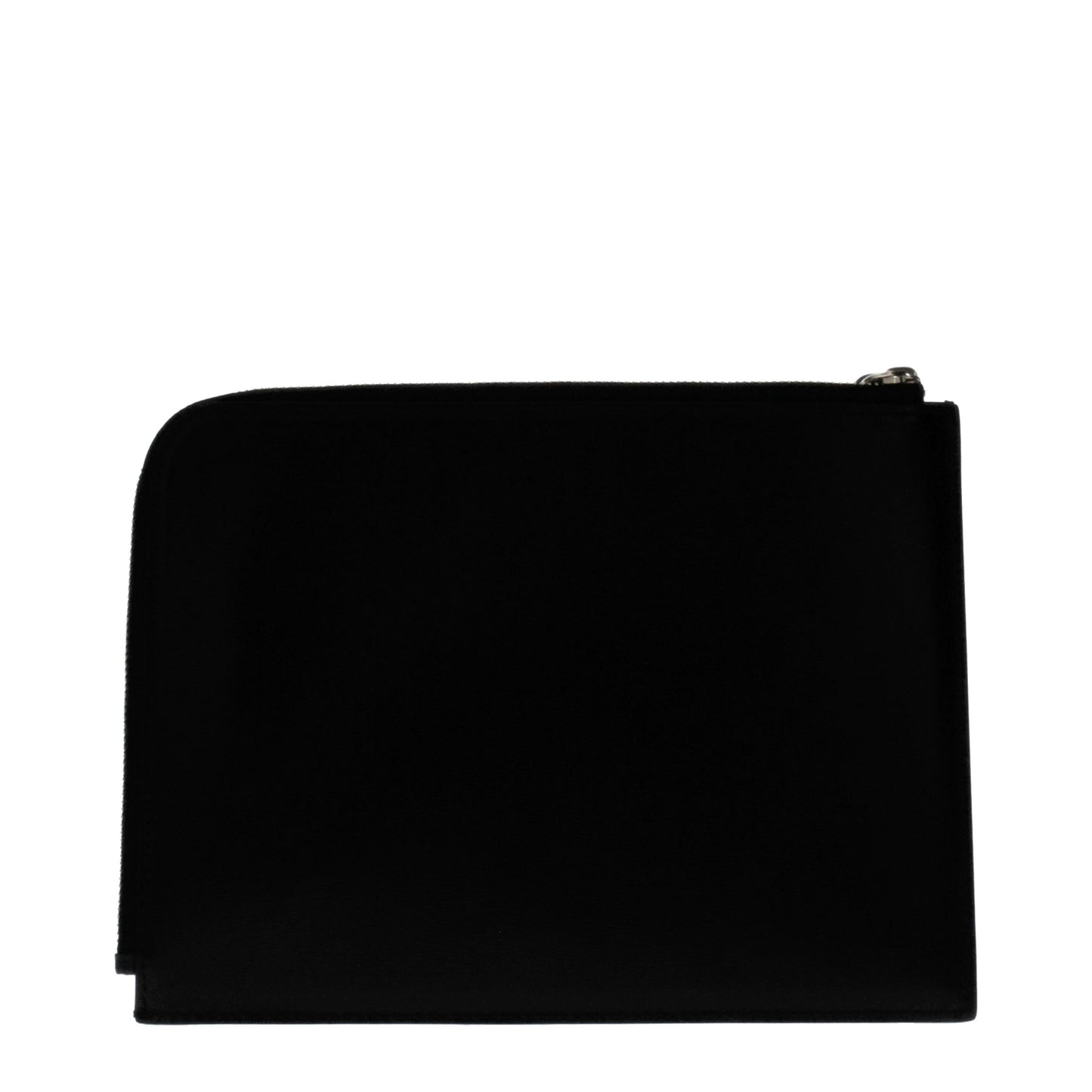 Jil Sander Black Leather Clutch Bag