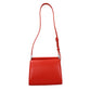 Jil Sander Red Leather Shoulder Bag