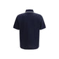 Gucci Blue Cotton Polo Shirt