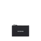 Balenciaga Black Calf Leather Bos Taurus Wallet