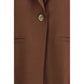 PINKO Brown Viscose Jacket