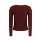 Max Mara Bordeaux Viscose Cardigan