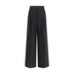 Max Mara Black Polyester Pants
