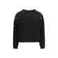 Max Mara Black Polyester Sweatshirt