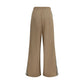 Max Mara Beige Cotton Casual Pants