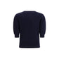 Extreme Cashmere Blue Cashmere Sweater