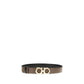 Ferragamo Brown Calf Leather Bos Taurus Regular Belt