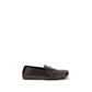 Dolce & Gabbana Brown Calf Leather Bos Taurus Slip-On Loafers
