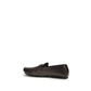 Dolce & Gabbana Brown Calf Leather Bos Taurus Slip-On Loafers