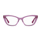 Love Moschino Purple Cellulose Propionate Glasses (Frames)