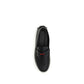 Gucci Black Calf Leather Bos Taurus Slip-On Loafers