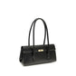 Dolce & Gabbana Black Calf Leather Bos Taurus Shoulder Bag