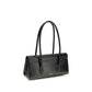 Dolce & Gabbana Black Calf Leather Bos Taurus Shoulder Bag