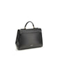 Dolce & Gabbana Black Calf Leather Bos Taurus Shoulder Bag