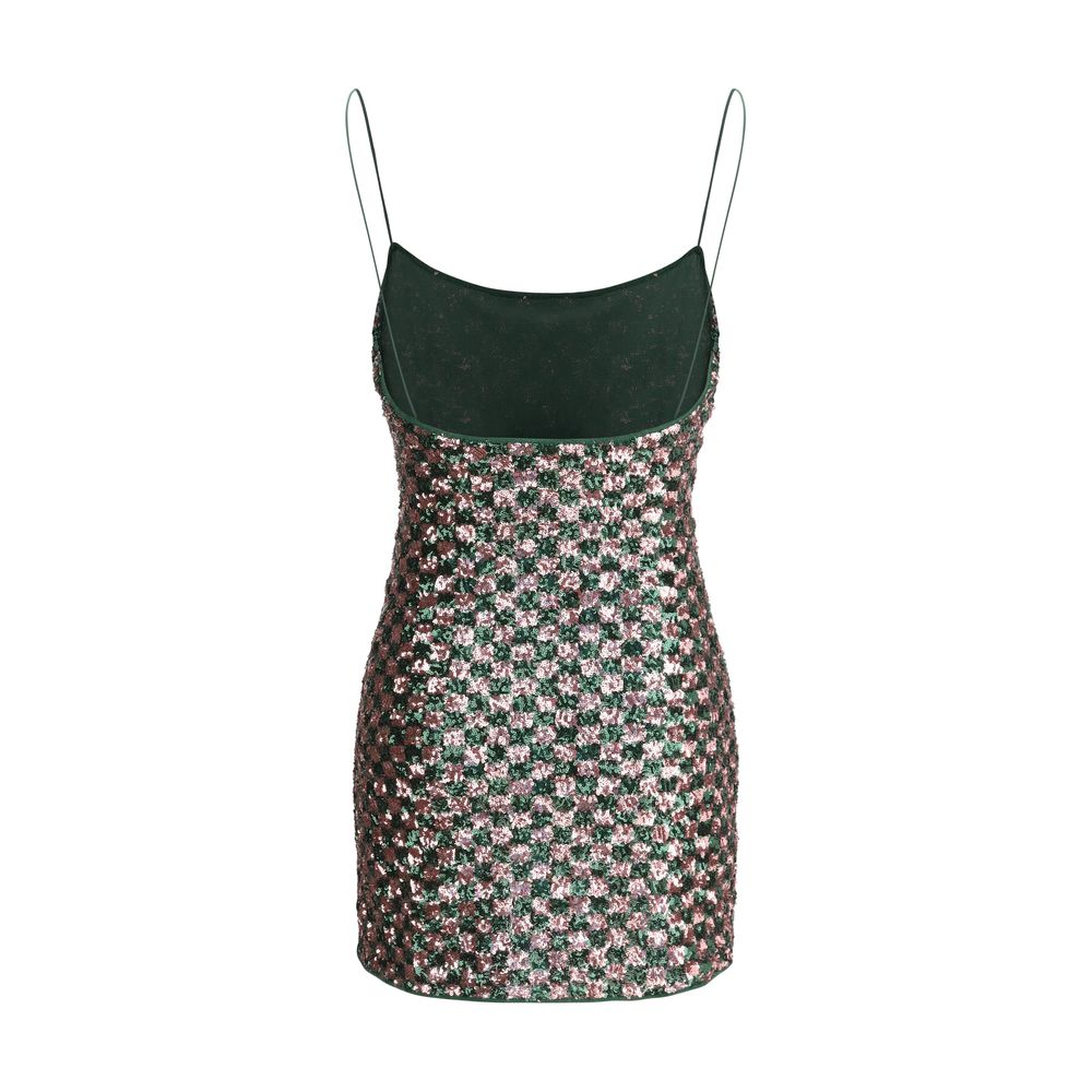 Oséree Multicolor Polyester Cocktail Dress