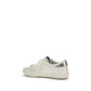 Golden Goose White Calf Leather Bos Taurus Low Top Sneakers
