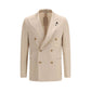 Lardini Beige Cotton Blazer