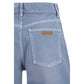 Marni Blue Cotton Relaxed Fit Jeans