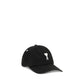 Ami Paris Black Cotton Cap (Baseball Hat)