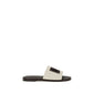 Dolce & Gabbana Beige Canvas Sandals