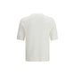 Lardini White Linen T-Shirt