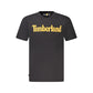 Timberland Black Organic Cotton Men T-Shirt
