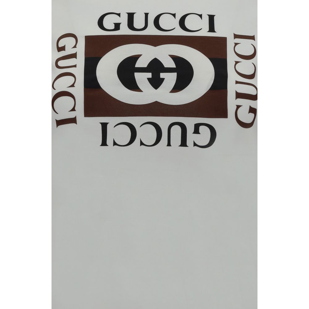 Gucci White Cotton T-Shirt