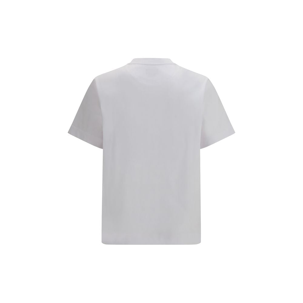 Fendi White Cotton T-Shirt