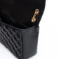 Versace Black Quilted Leather Shoulder Strap Bag