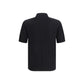 Dolce & Gabbana Black Cotton Polo Shirt
