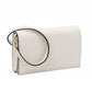 Jimmy Choo White Avenue Leather Shoulder Strap Bag