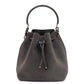 Jimmy Choo Dark Grey Bon Bon Suede Bucket
