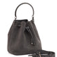 Jimmy Choo Dark Grey Bon Bon Suede Bucket