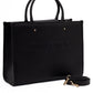 Jimmy Choo Black Avenue S Tote Leather Handbag