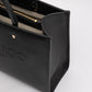 Jimmy Choo Black Avenue S Tote Leather Handbag