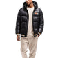 Herno Black Polyamide Bomber