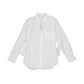 Comme Des Garçons White Cotton Dress Shirt