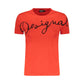 Desigual Rosso Cotton Women T-Shirt