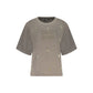 Desigual Grigio Cotton Women Sweatshirt