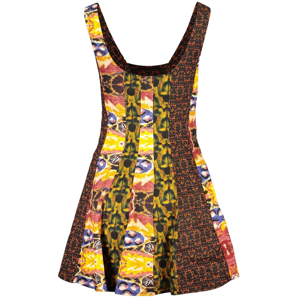 Desigual Giallo Cotton Women Dress