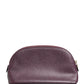 Dolce & Gabbana Dark Purple Leather DG Logo Zip Around Hand Purse Wallet