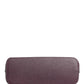 Dolce & Gabbana Dark Purple Leather DG Logo Zip Around Hand Purse Wallet