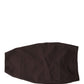 Dolce & Gabbana Brown Viscose Wide Belt Waist Cummerband Men