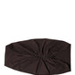 Dolce & Gabbana Brown Viscose Wide Belt Waist Cummerband Men